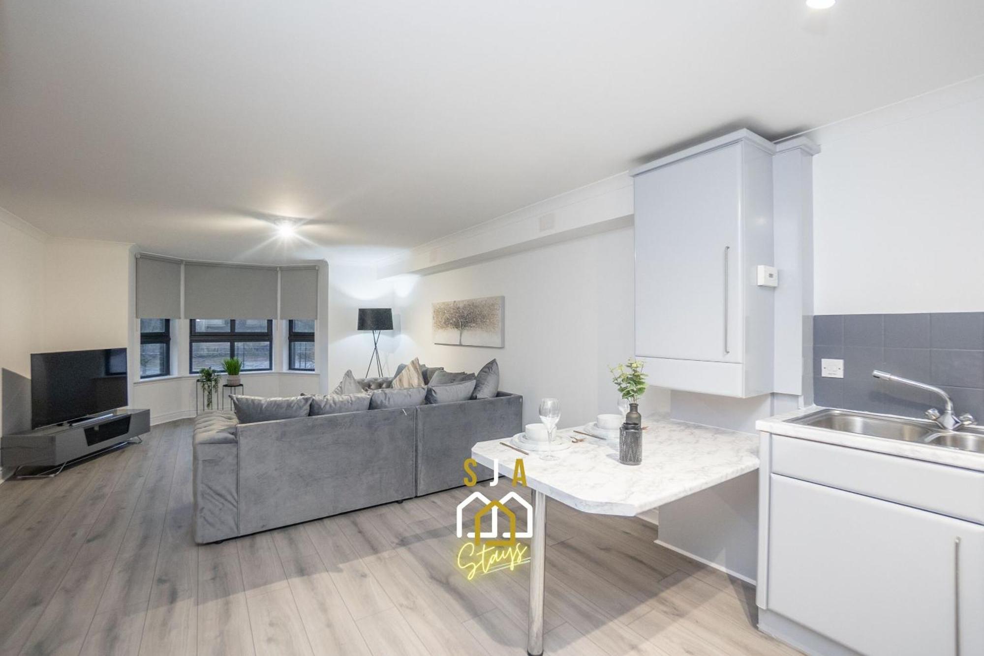 Panacotta House - Sja Stays - Modern 1 Bed Apartment Aberdeen Exterior foto