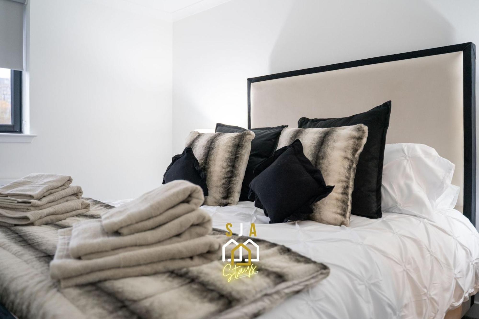 Panacotta House - Sja Stays - Modern 1 Bed Apartment Aberdeen Exterior foto